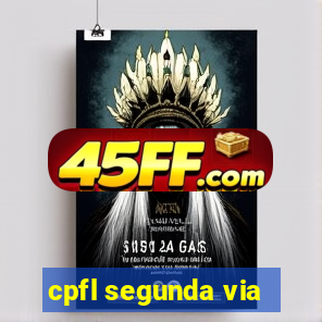 cpfl segunda via